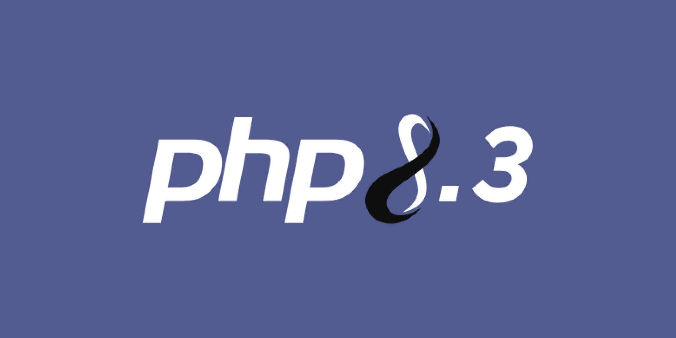 php8.3 logo